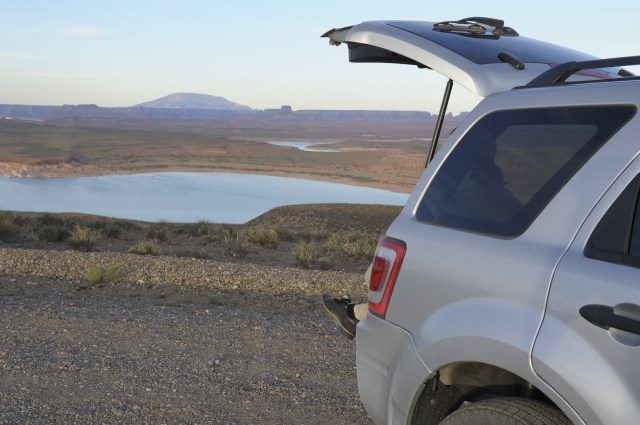 Warten auf den Sonnenuntergang