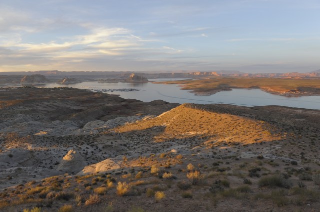 Sonnenuntergang am Lake Powell