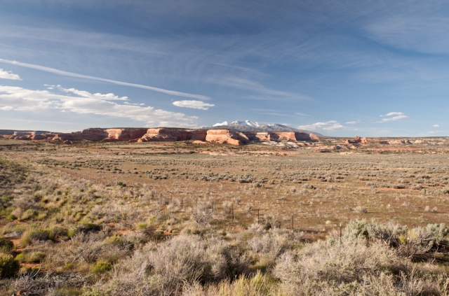 Auf dem Weg vom Monument Valley nach Moab