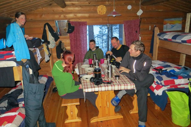 inside the third hut - Rinneranta